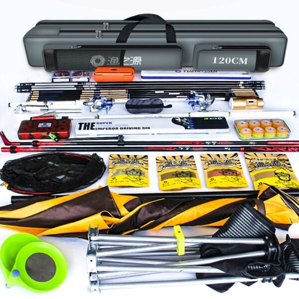 Waterproof Fishing Rod Storage Bag  2/3 Layer Thick Oxford Large Capacity - Image 3