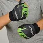 Fishing Gloves Anti-slip Quick-drying Three Finger Cut Thin Style for Summer Gloves Work - Image 11