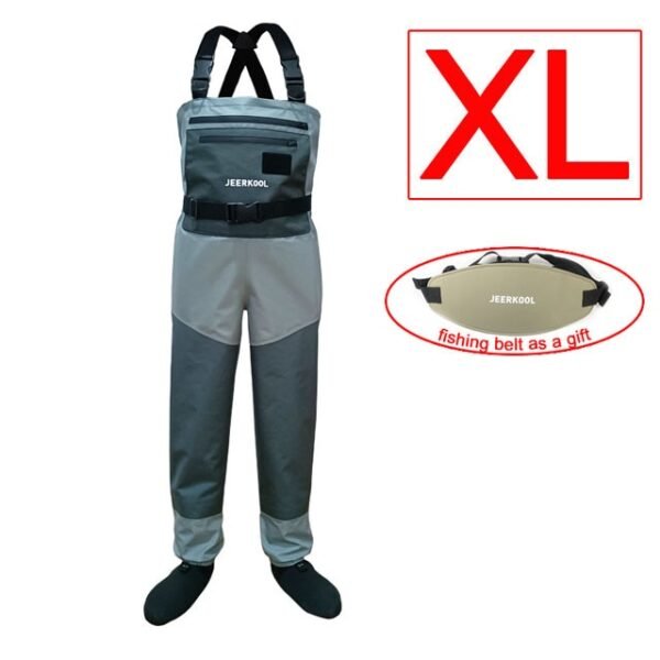 3/5 Layer Fishing Waders with Neoprene Boots - Image 6