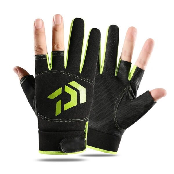 Anti-Slip Fishing Gloves 3 Cut Fingers Ice Fishing Gloves Outdoor Sports Fishing Equipment Angling Gloves Camping Hiking Hunting - Image 12