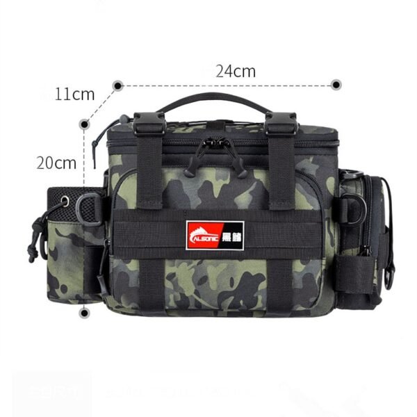 Multifunction Fishing Bag Waterproof Crossbody - Image 6