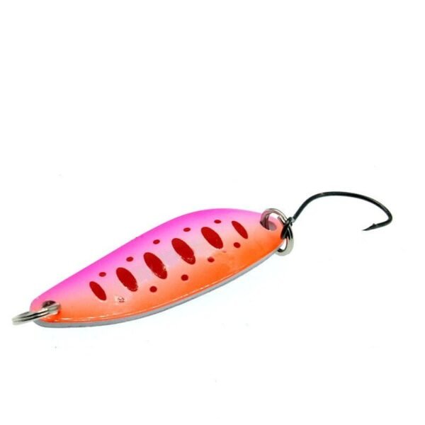 5PCS/Lot 4cm 5.3g Fishing Bait Fishing Metal Spoon Lure Bait for Trout Bass - Image 8