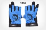 Fishing Gloves Anti-slip Quick-drying Three Finger Cut Thin Style for Summer Gloves Work - Image 2