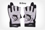 Fishing Gloves Anti-slip Quick-drying Three Finger Cut Thin Style for Summer Gloves Work - Image 7