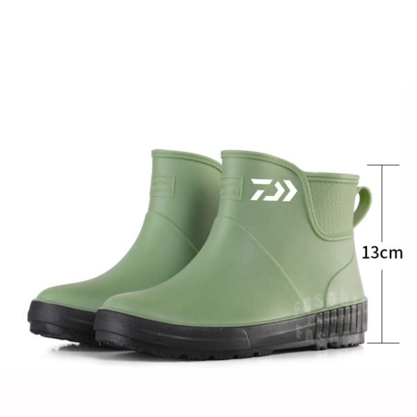 Mens Women Outdoor Non-slip Hiking Shoes Shaxi Fishing Rain Boots - Image 4