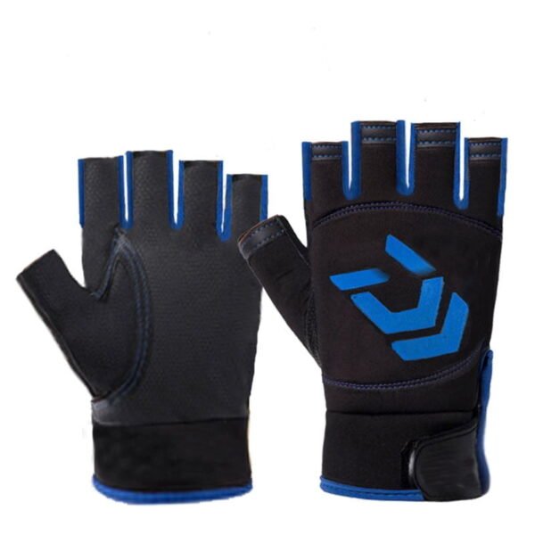 Anti-Slip Fishing Gloves 3 Cut Fingers Ice Fishing Gloves Outdoor Sports Fishing Equipment Angling Gloves Camping Hiking Hunting - Image 6