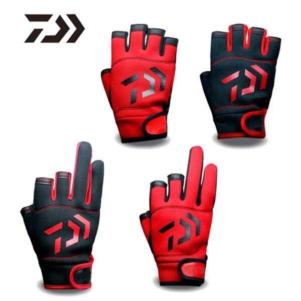 Fishing Gloves Anti-slip Half Finger