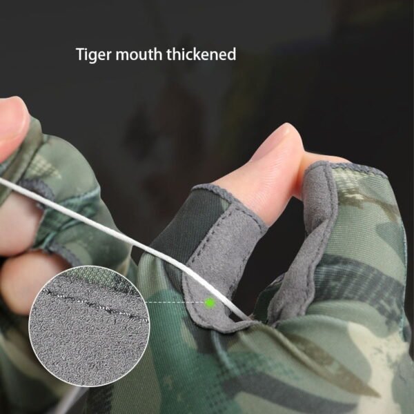 Fishing Gloves Half Finger Anti-slip Quick-drying - Image 5