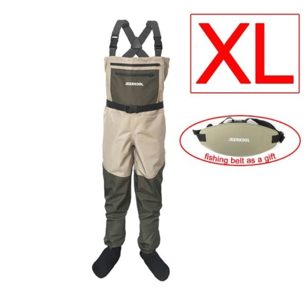 3/5 Layer Fishing Waders with Neoprene Boots - Image 24