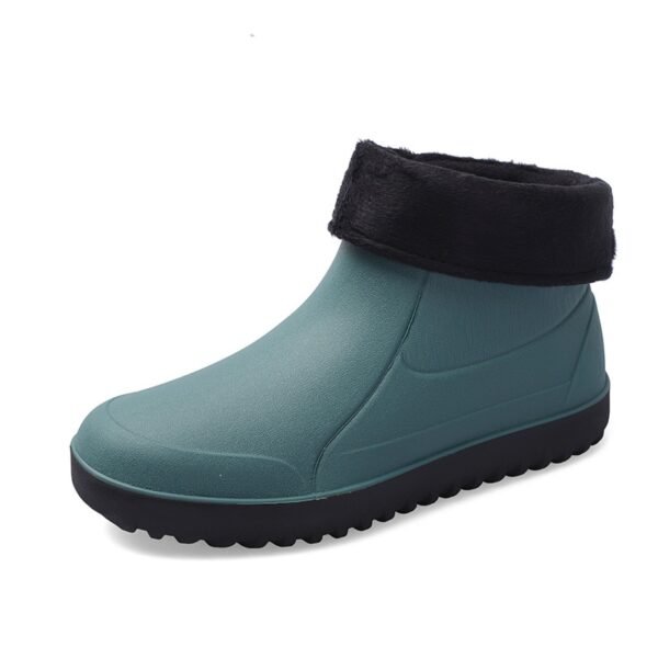 Rain Shoes for Men Warm Outdoor Fishing Boots Waterproof - Image 6