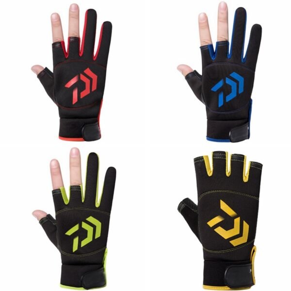Fishing Gloves Anti-slip Half Finger - Image 11
