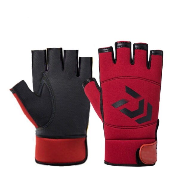 Anti-Slip Fishing Gloves 3 Cut Fingers Ice Fishing Gloves Outdoor Sports Fishing Equipment Angling Gloves Camping Hiking Hunting - Image 15
