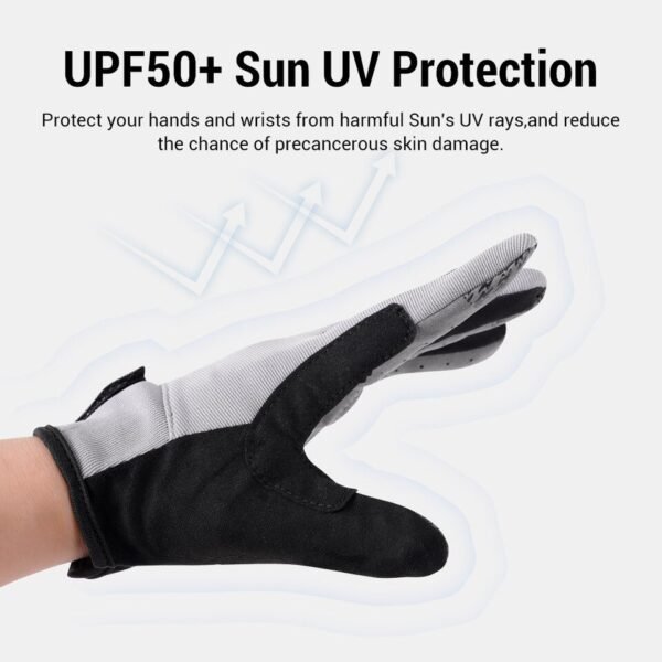 Noeby Fishing Gloves UPF50+ UV Protection Quick-drying - Image 4