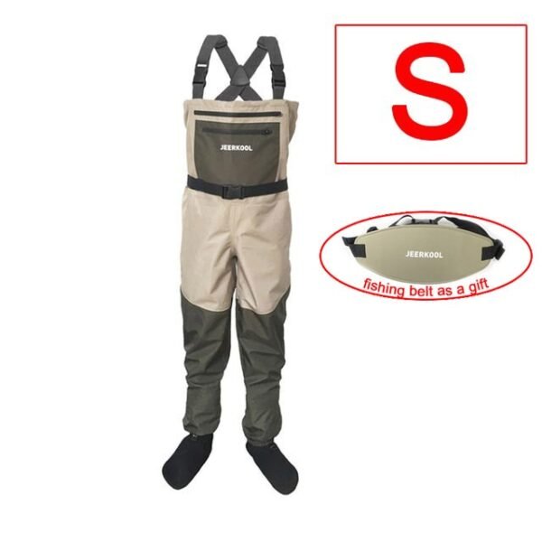 3/5 Layer Fishing Waders with Neoprene Boots - Image 23