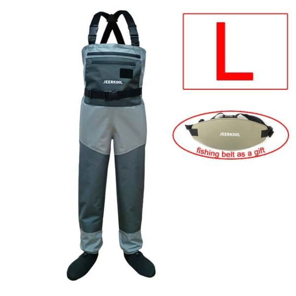 3/5 Layer Fishing Waders with Neoprene Boots - Image 20