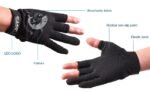 Fishing Gloves Anti-slip Quick-drying Three Finger Cut Thin Style for Summer Gloves Work - Image 12