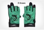 Fishing Gloves Anti-slip Quick-drying Three Finger Cut Thin Style for Summer Gloves Work - Image 9