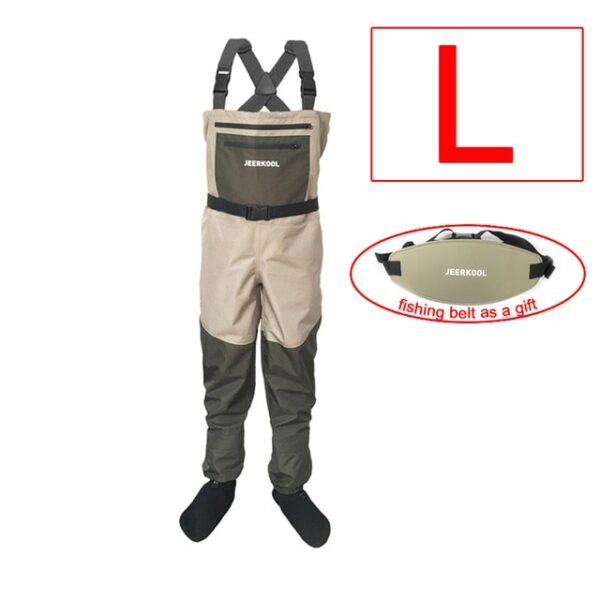 3/5 Layer Fishing Waders with Neoprene Boots - Image 2