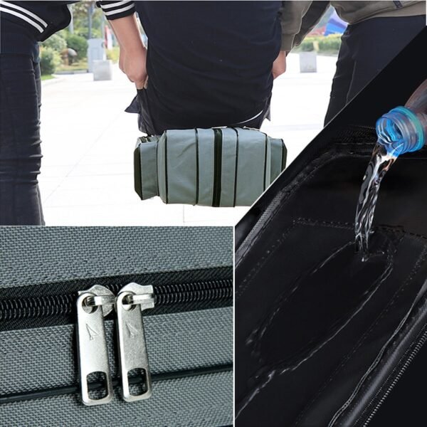 Waterproof Fishing Rod Storage Bag  2/3 Layer Thick Oxford Large Capacity - Image 10
