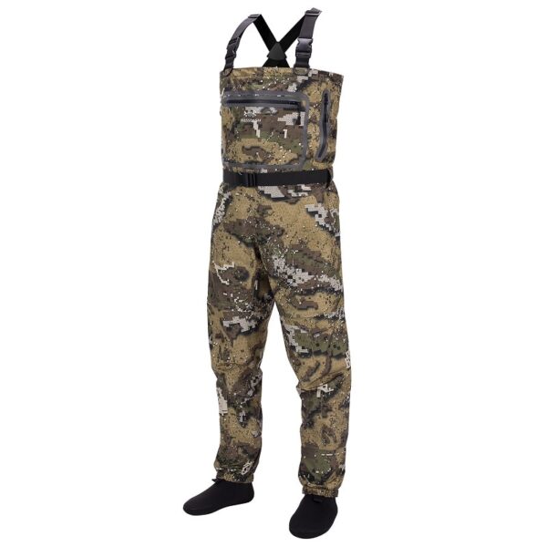Bassdash Veil Camo Chest Fishing Hunting Waders - Image 4