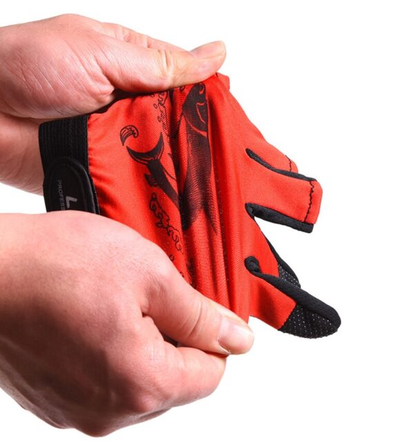 Fishing Gloves Anti-slip Quick-drying Three Finger Cut Thin Style for Summer Gloves Work