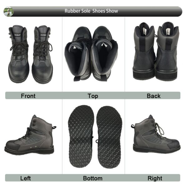 Fishing Suit Waterproof Waders with Rubber or Felt Sole Boots
