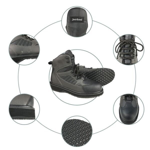 Fly Fishing Upstream Felt or Rubber Sole