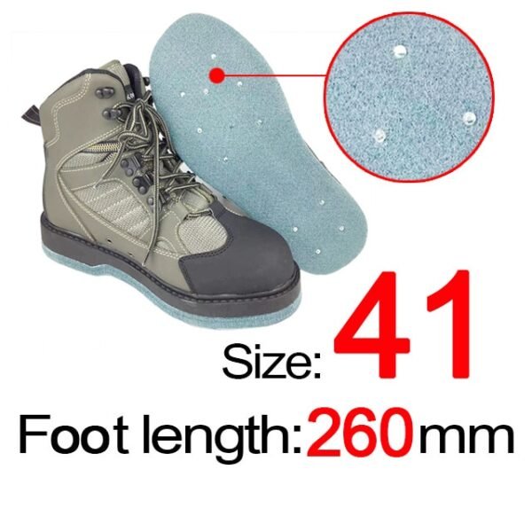 Fly Fishing Upstream Felt or Rubber Sole - Image 3