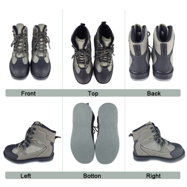 Fly Fishing Upstream Felt or Rubber Sole