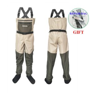 JEERKOOL Fly Fishing Waders Stocking Foot