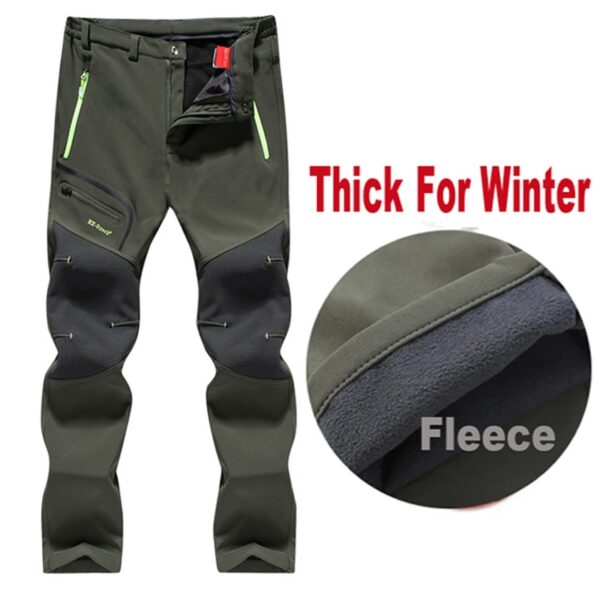 Man Outdoor Summer Winter Quick Dry Waterproof Breathable Pants - Image 11