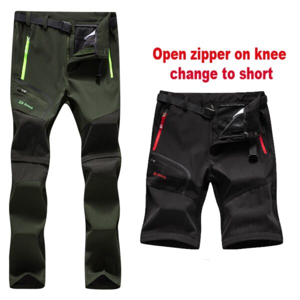 Man Outdoor Summer Winter Quick Dry Waterproof Breathable Pants - Image 15