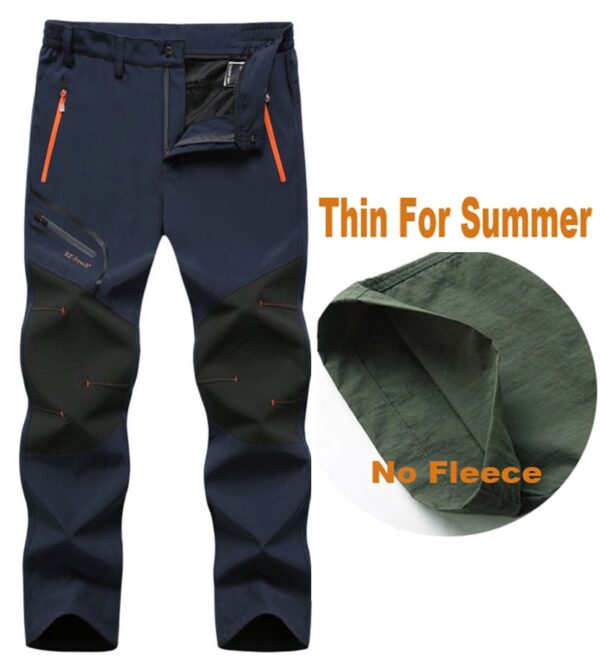 Man Outdoor Summer Winter Quick Dry Waterproof Breathable Pants