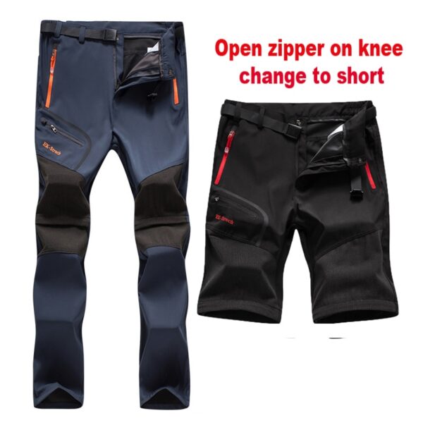 Man Outdoor Summer Winter Quick Dry Waterproof Breathable Pants - Image 8