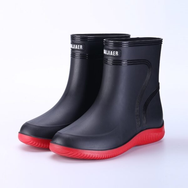 Men Trendy Fishing Rain Boots - Image 3