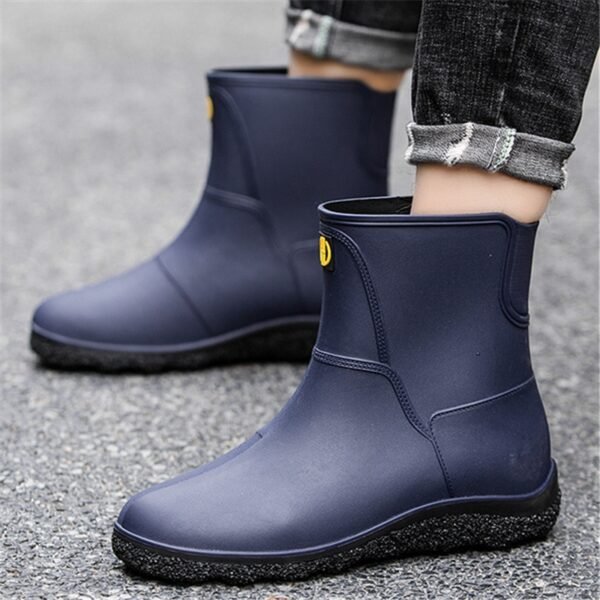 Men Trendy Fishing Rain Boots