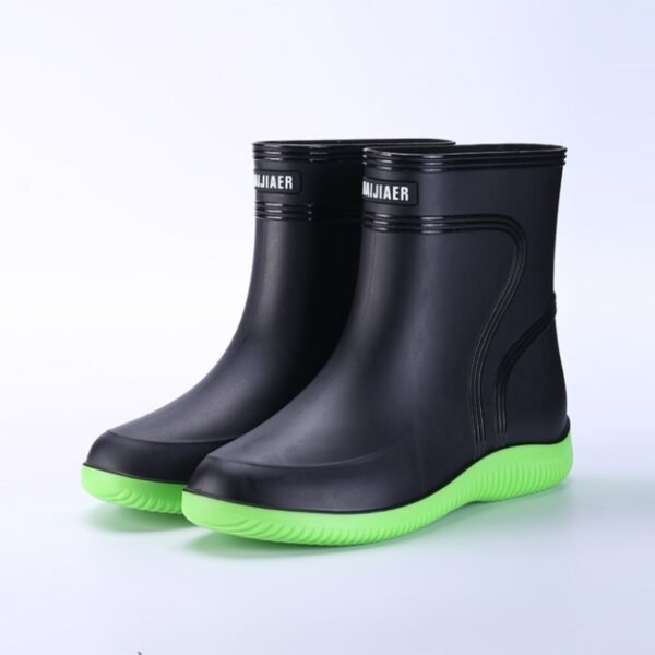 Men Trendy Fishing Rain Boots - Image 6