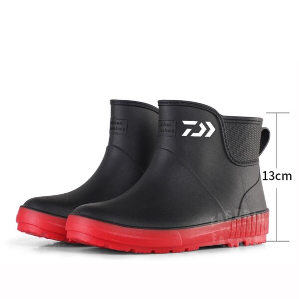 Mens Women Outdoor Non-slip Hiking Shoes Shaxi Fishing Rain Boots