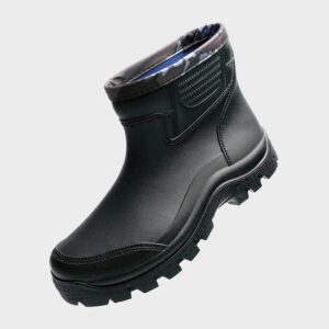 Non slip rain shoes Men fashionable outdoor fishing boots Waterproof