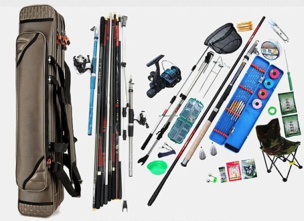 Outdoor 3 layer Fishing Tackle Rod Bag - Image 2