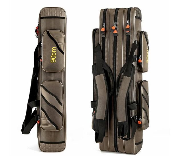 Outdoor 3 layer Fishing Tackle Rod Bag