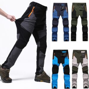 Outdoor Men Pants Quick Dry Thin Elastic