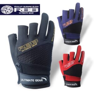RBB Anti-slip Fishing Gloves Three Fingers Cut