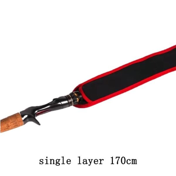 Single / Double Layer Fishing Rod Carrier Folding Storage / Cover