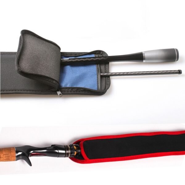 Single / Double Layer Fishing Rod Carrier Folding Storage / Cover - Image 10