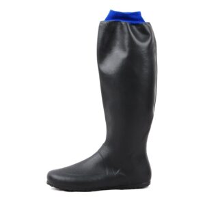 Soft Rainshoes Men High Rain Boots Over-the-Knee Rice Transplanting Shoes Fishing Boots Rain Shoes Farm Working Shoes Size 36-46