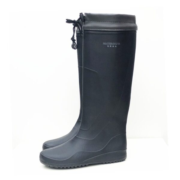 Ultra Light Soft High Tube Rain Boots EVA Wear-resisting Waterproof Non-slip Rain Shoes Men Outdoor Fishing Water Shoes