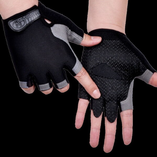 WALK FISH Sun Protection Half Finger Fishing Gloves