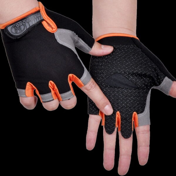 WALK FISH Sun Protection Half Finger Fishing Gloves - Image 3