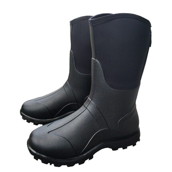 Waterproof Neoprene High Rain Boots Keep Warm Anti-Slip Fishing Rubber Shoes High Quality Bionic Camouflage Hunting High Boots - Image 6